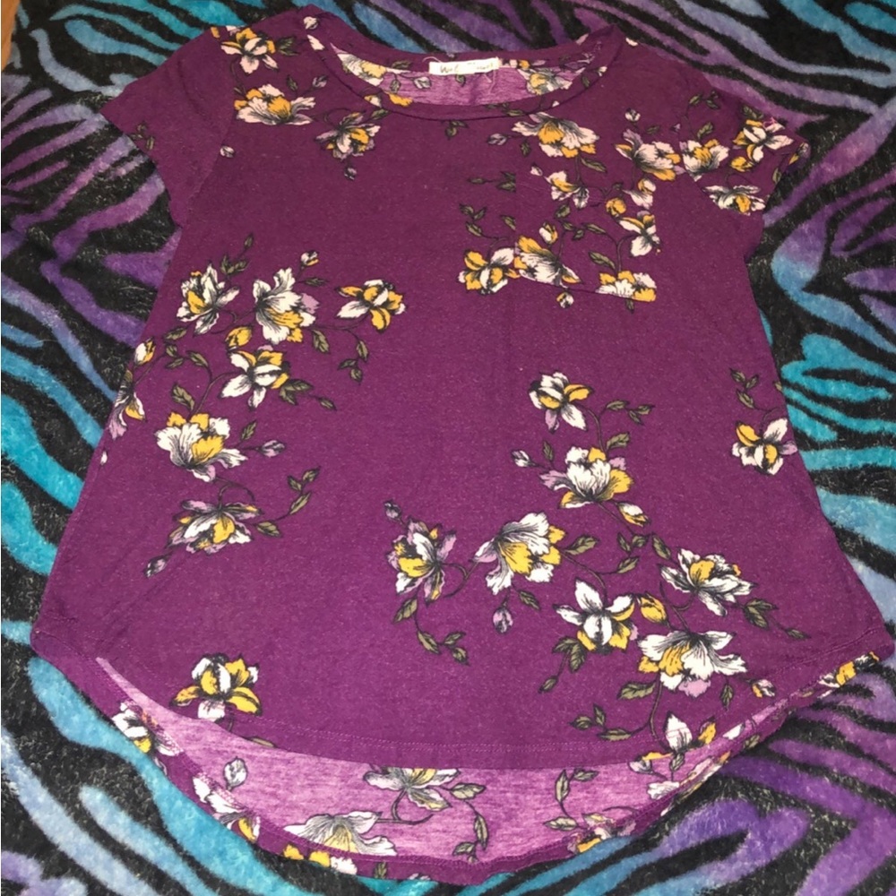 Wallflower floral top